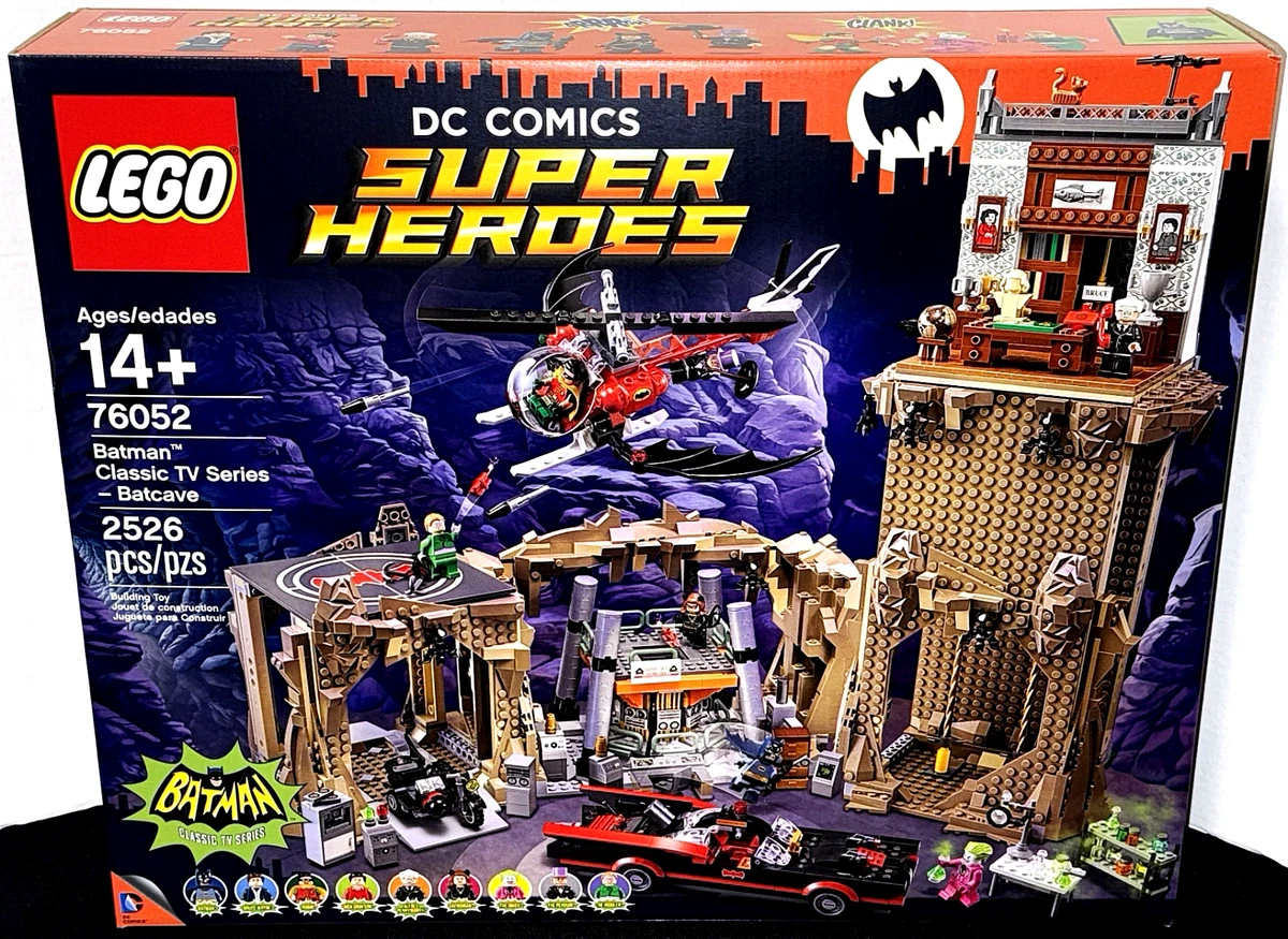 Robin Batman Classic TV Series-Batcave LEGO (R) Complete Sets