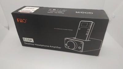 FiiO E09K QOGIR Desktop Kopfhörerverstärker mit OVP Headphone Amplifier