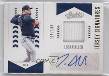 2020 Panini Absolute Jersey Signatures /149 Logan Allen #AJS-LA Auto 0i1b