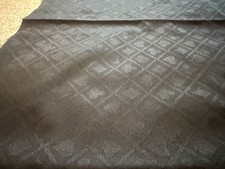 Black Suited Speed Cloth For Poker Tables Off Cut Unused 28x34 Inches