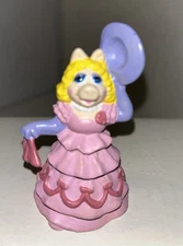 1991 Disney World Muppets Vision 3D MISS PIGGY AS SOUTHERN BELLE 3" Figure RARE