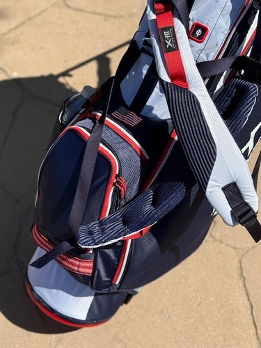 Sun Mountain 2.5+ Stand Bag "Brand New" Very Lightweight - USA Red White Blue - Picture 8 of 24