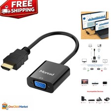 HDMI Male to VGA Female Adapter - Durable, Uni-Directional Connectivity