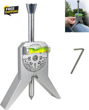 Pipe Center Finder Tool Adjustable Centering Head 4" Base Pipe Diameter Gauge