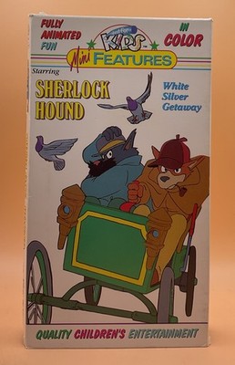 Sherlock Hound - White Silver Getaway VHS 1991 **Buy 2 Get 1 Free
