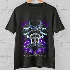 Hollow Knight The Knight Crest Art Shirt Indie Game Graphic Dark Fantasy Unisex