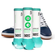 Endees UpFresh 360° Shoe Deodorizer Spray – 3 x 3.38 Fl Ozl I Foot Odor Elimi...