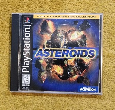 Asteroids (Sony PlayStation 1, 1998) PS1 Game and Manual Only TESTED