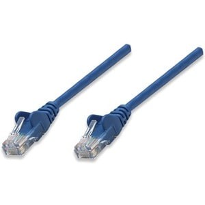 Intellinet Network Patch Cable Cat5E 1.5M Blue Cca U/Utp Pvc Rj45 Gold Plated Co