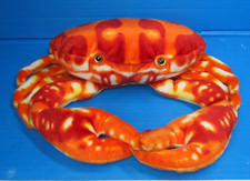 Unbranded Simulation Crab Plush Toy Soft Stuffed Animal 11" Marine Life Ocean