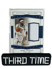MIKE CONLEY 2020-21 PANINI NATIONAL TREASURES TREASURED THREADS /99