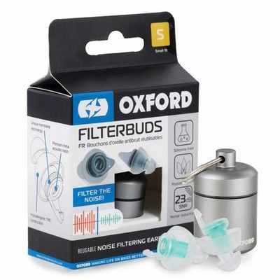 Oxford Filterbuds Ohrstöpsel - gefilterte Ohrstöpsel - kleine Passform - 23 SNR