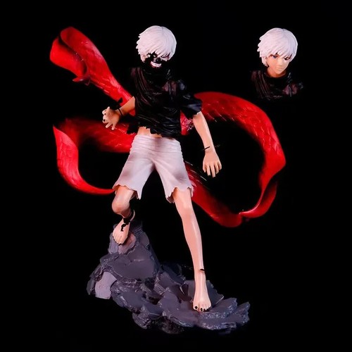 Anime Figur Tokyo Ghou Mask Centipede Reversible Face Kaneki Ken Anime Model - Bild 22 von 24