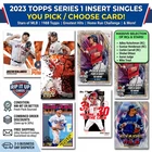 2023 Topps Series 1 INSERTS Stars MLB Chrome 1988 You Pick Complete Your Set