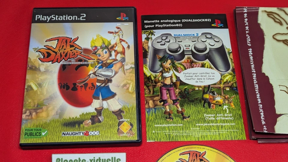 JAK AND DAXTER THE PRECURSOR LEGACY SONY PS2 EUR FR 🌟  - Imagen 2 de 4