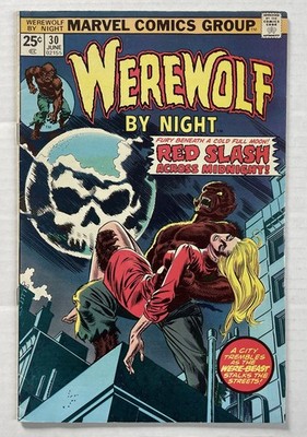 Werewolf By Night 30 1975 Marvel Comics Bronze Age Horror