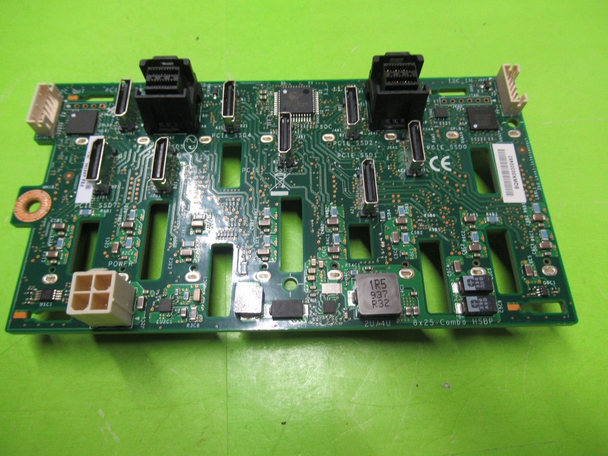 Intel 8-Bay PCIe SAS/SATA Backplane Board P/N: H88386-251 | eBay