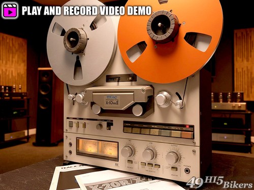 TEAC X-10MK-II Audiophile Reel to Reel Calibrated + Serviced + 30-Day $Guarantee