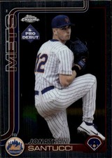 2025 Topps Pro Debut Jonathan Santucci #PDC-150 Chrome St. Lucie Mets 29E