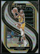 2025 Panini Select WNBA Lisa Leslie #105 HOF Silver Los Angeles Sparks BB1661