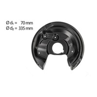 AIC Abdeckblech Ankerblech FüR Skoda Yeti VW Beetle Scirocco III Hinten Rechts