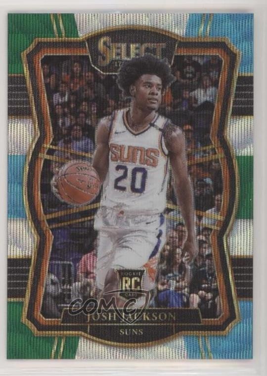 2017-18 Panini Select Premier Level Tri-Color Prizm Josh Jackson #129 2ov