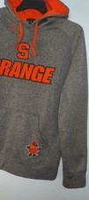 Vtg Y2K Syracuse University Orange Gray Pullover Hoodie Sweatshirt M EXCELLENT