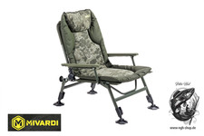 Mivardi Chair Camo Code Arm  Angelstuhl Karpfenstuhl Campingstuhl