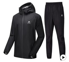 Sauna Suit for Men, Boxing Sweat Suit for Weight Loss, Sauna Jacket Pants, XL