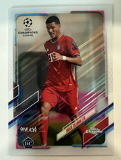 2020-21 Malik Tillman Topps Chrome White Aoki /199 Rookie Card USMNT. rookie card picture