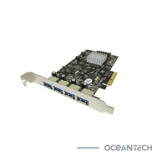 StarTech Quad-Port 10GbE USB PCIe Expansion Card P/N: PEXUSB314A2V2