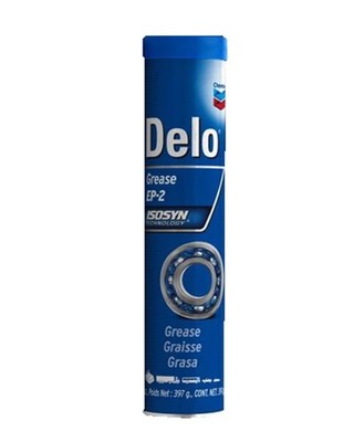 Chevron Delo Grease EP 2 ISOSYN -Heavy Duty Extreme Pressure Grease - 14oz