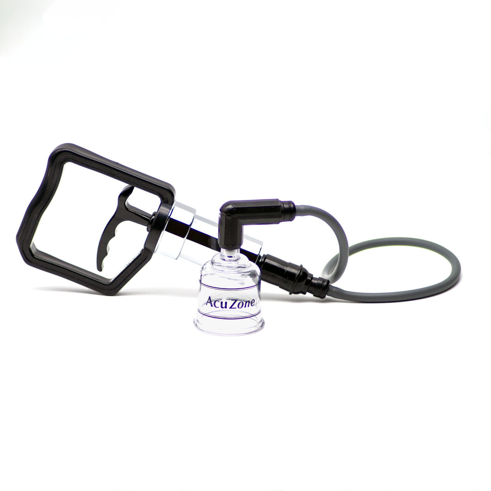 KS AcuZone Premium Plastic Cupping Set Includes 19 Cups with Extension Tube