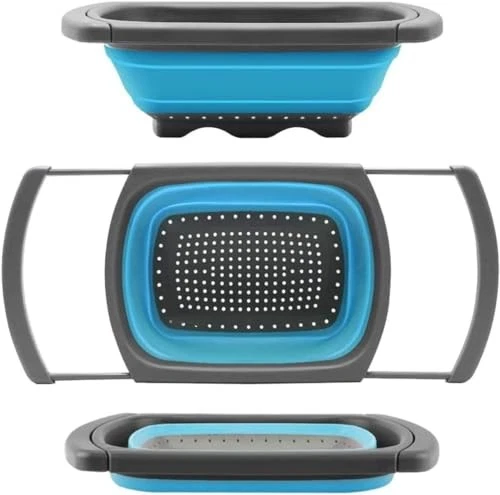 Collapsible Colander Strainer with Extendable Handles - Over the Sink Vegetab...
Opens in a new wind