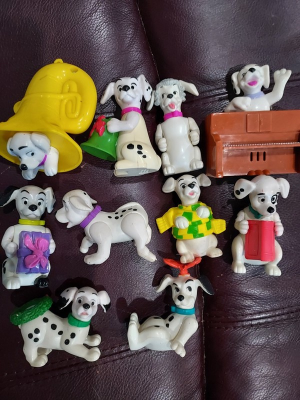 Lot 10 Vintage 1996 McDonald's Disney's 101 Dalmatians Happy Meal Toys
