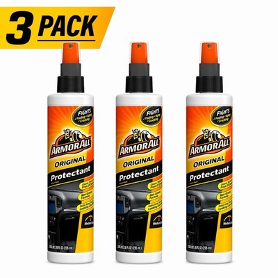 Armor All Interior Car Cleaner Spray Bottle, Pump Sprayer, 10 Fl Oz 3 Pack