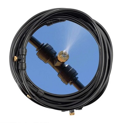 20ft Outdoor Patio Water Mister Mist Nozzle Misting Cooling System Fan Cooler