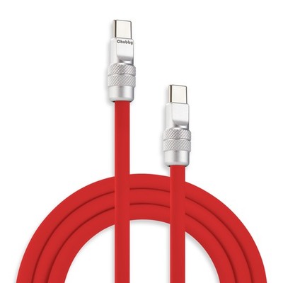 chubbycable Chubby 2.0 USB C 240W Fast Charging Cable Silicone Soft Durable U...