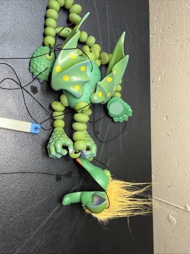 Dunstan the Dragon Marionette Puppet Vintage Bozart Toy, Good Cond. T1 - Picture 5 of 19