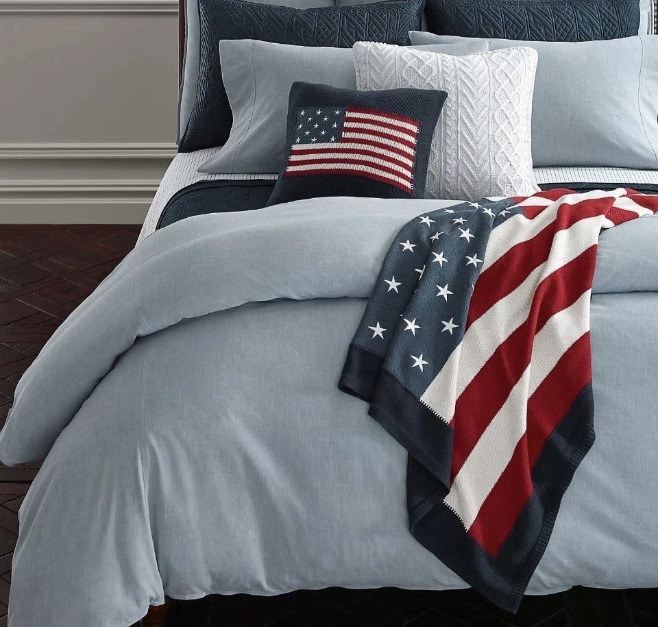ralph lauren oxford bedding products for sale | eBay