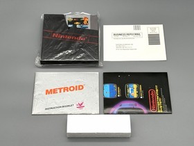 Metroid NES OVP CIB (NTSC-U/C) - Adventure Series Zustand: Gut