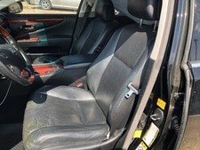 2012 Lexus Ls460 Left Front Driver Bucket Seat Black Leather Power Heat  788391