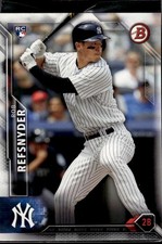 Rob Refsnyder 2016 Bowman New York Yankees Rookie #127