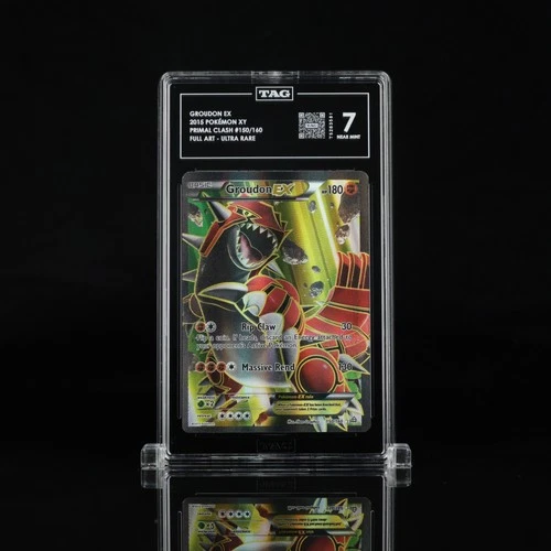 Groudon EX (150 Full Art) 150/160 XY - Primal Clash Holo Tag 7