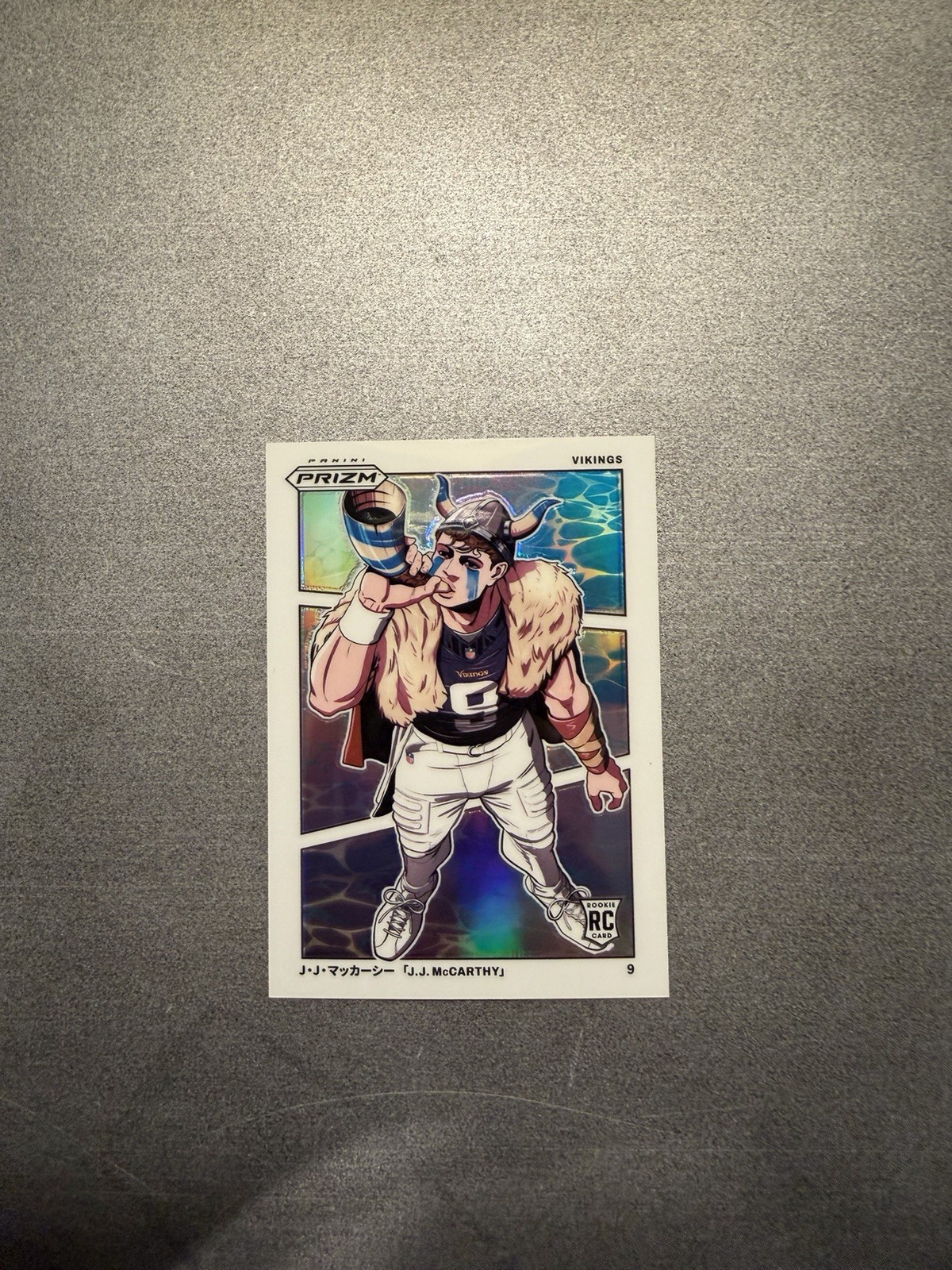 2024 Prizm JJ McCarthy Prizm Manga Case Hit Super Rare
