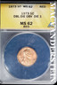 1973 Lincoln Cent- ANACS MS 62 RD- Double Die Obverse Die 1- No Reserve #SLA831 Lincoln Memorial