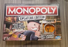 Hasbro Gaming Monopoly Game Cheaters Edition Board Game Sealed Complete