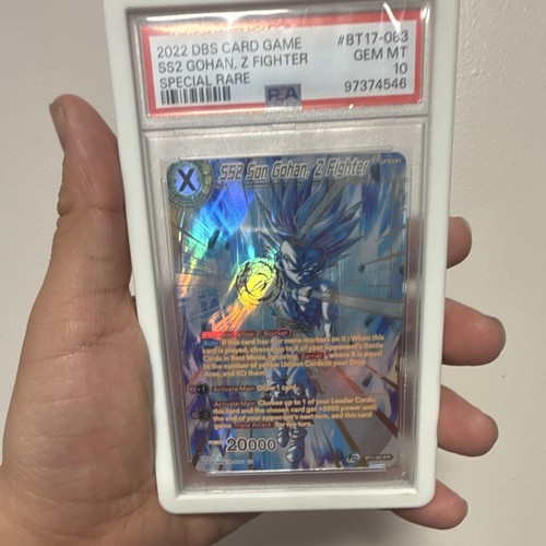 Bandai Dragon Ball Super SS2 Son Gohan, Z Fighter BT17-083 Special PSA 10