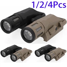 USA For 400 Lumen Tactical Flashlight Super Bright Torch Lamp Outdoor LED Light