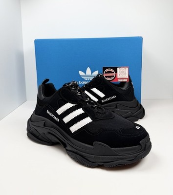 Size 46EU/13US - Balenciaga x adidas Triple S Black🖤 NEW/RETAIL
